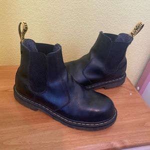 Dr. Martens Steel Toe Slip Resistant Chelsea Boots